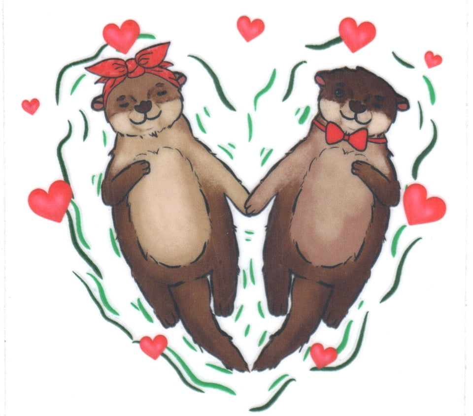 Otters Decal