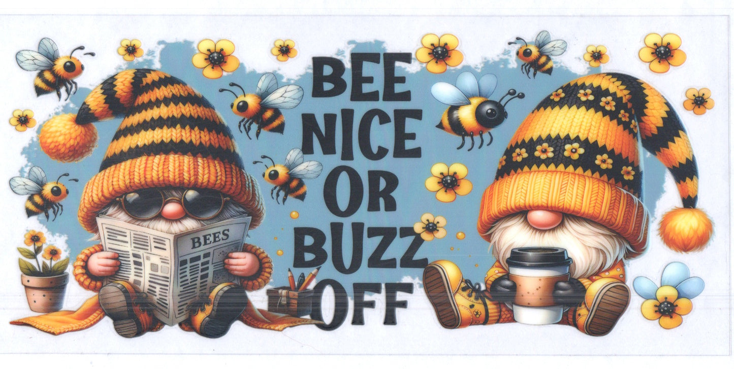 Bee nice or Buzz off
