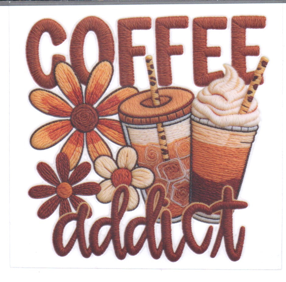 Coffee Addict Decal