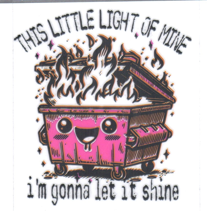 This little light of mine Decal