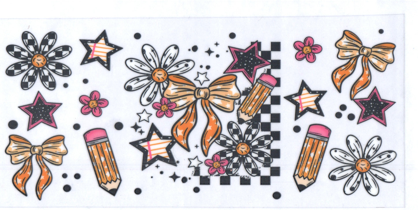 Pencils and bows
