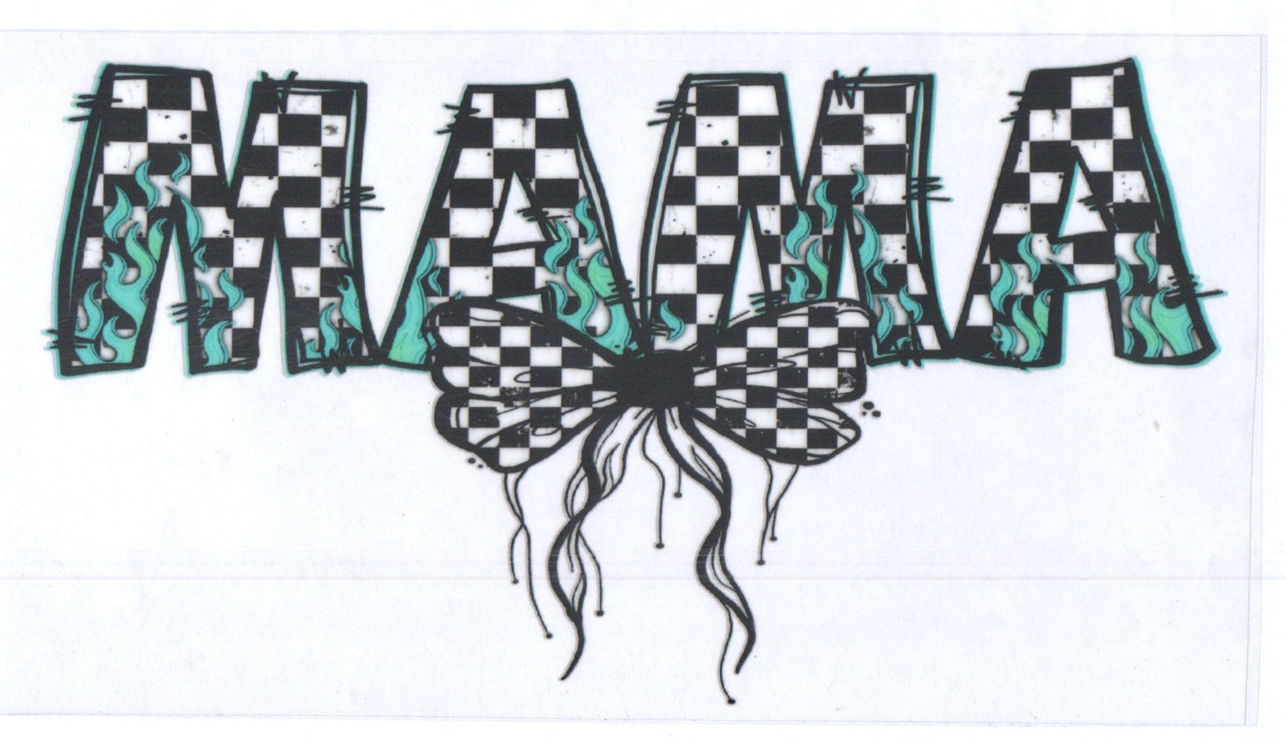 Teal Mama W/Bow