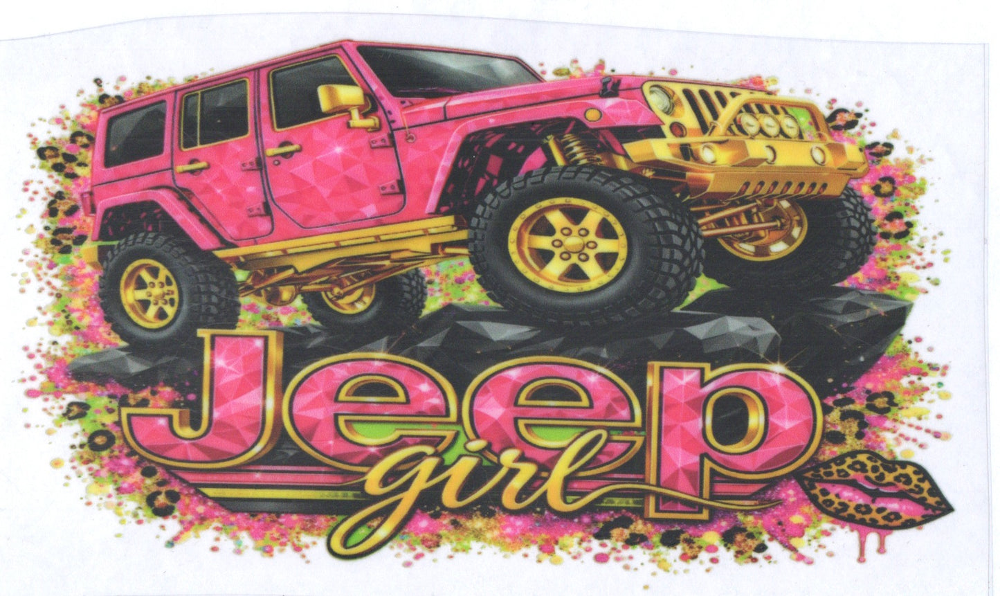 Pink Jeep