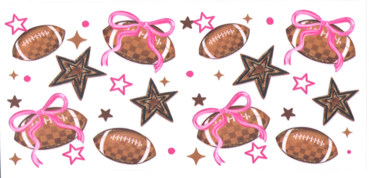 FOOTBALL W/BOWS