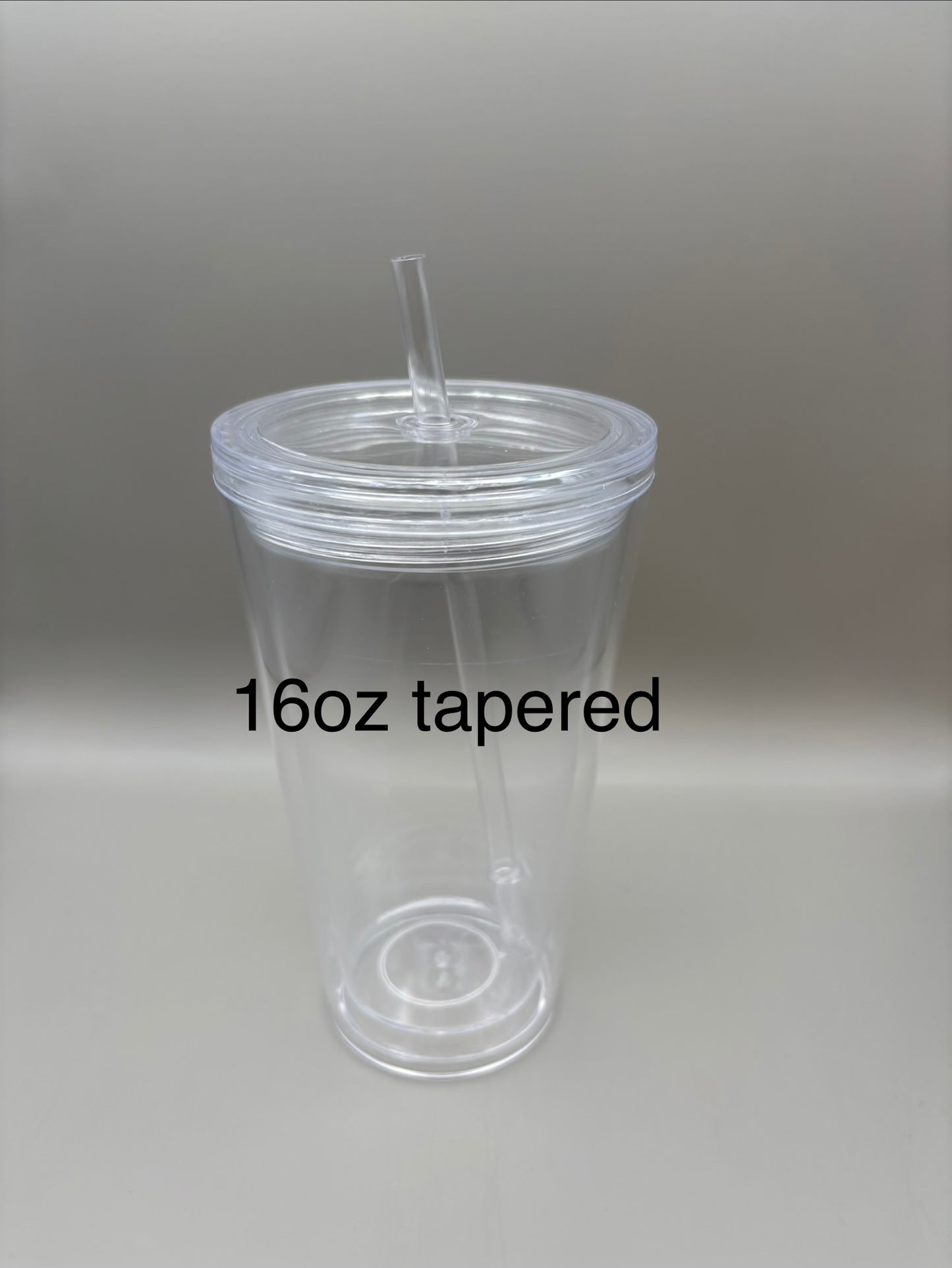 16oz. Tapered Snow Globe