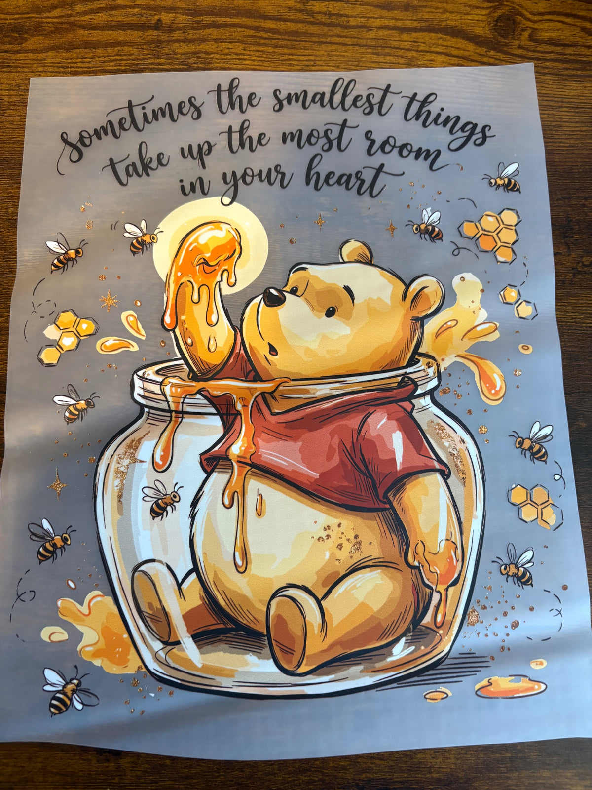 DTF POOH SOMETIMES THE SMALLEST THINGS