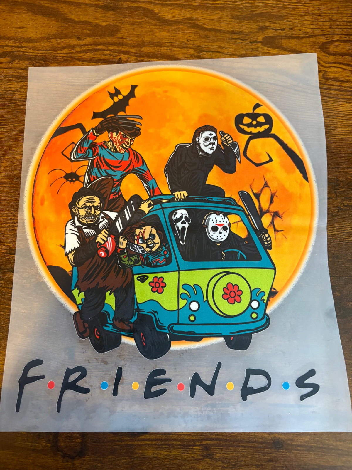 DTF HALLOWEEN FREINDS