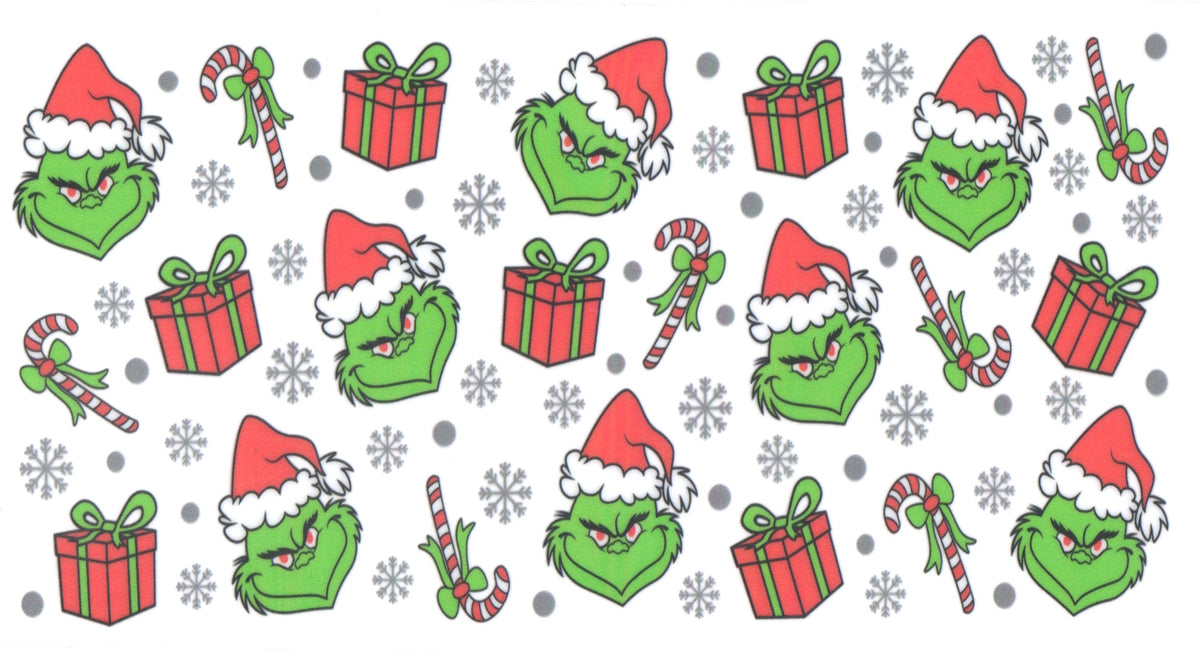 GRINCH WITH BOX AND CANDY