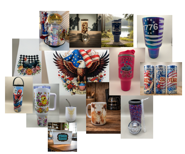 Images For All Sublimation Products