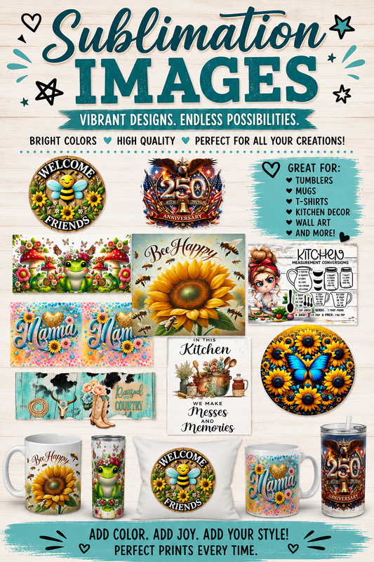 Images For All Sublimation Products