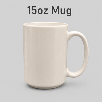 15oz. Coffee Mug Sublimation Blank