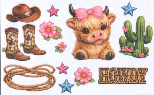 Howdy highland Cow