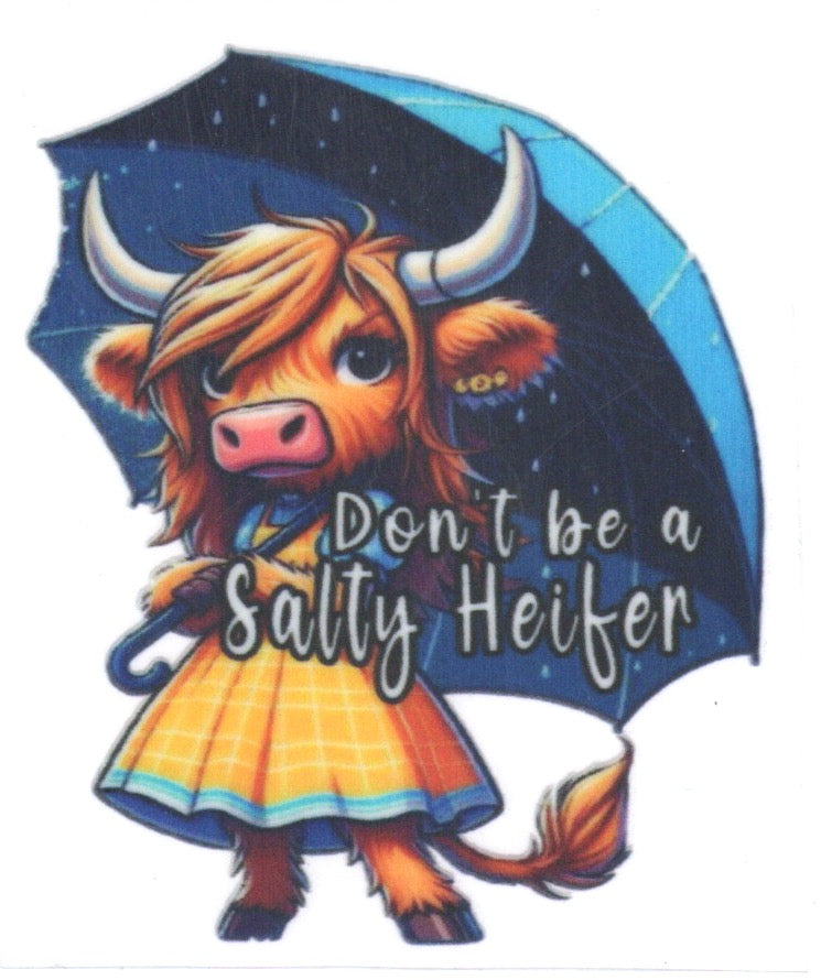 Don't Be Salty Decal