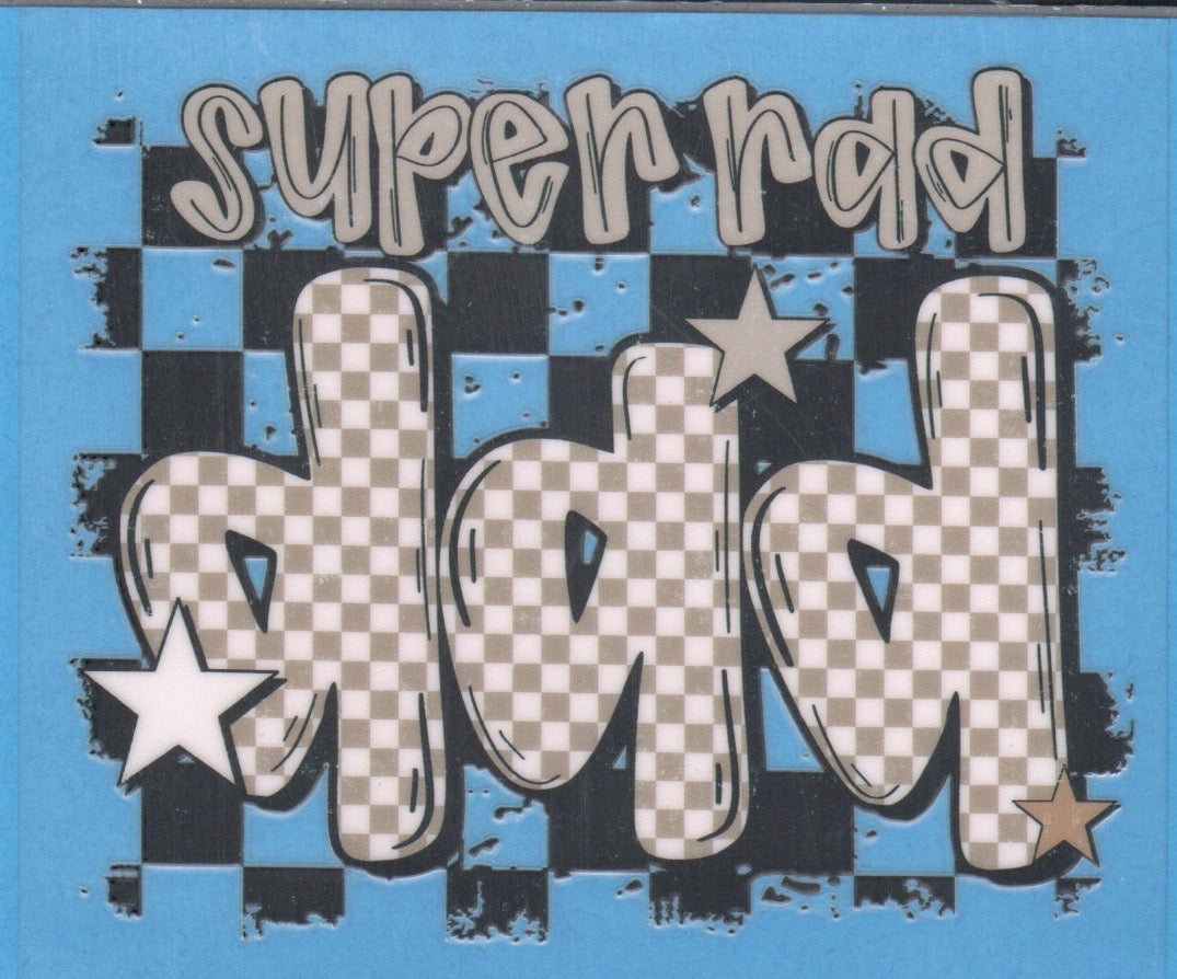 Super Rad Dad Decal