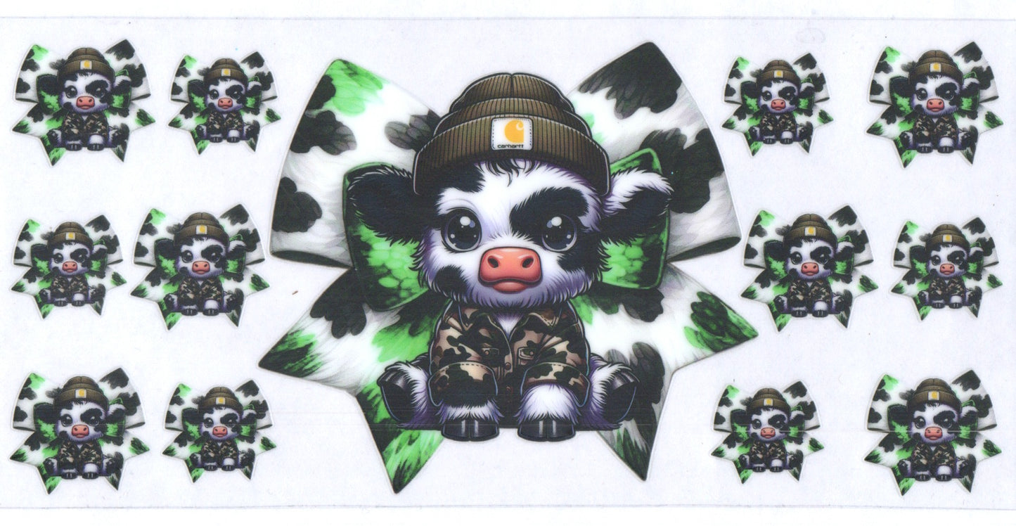 Black Bow Cow