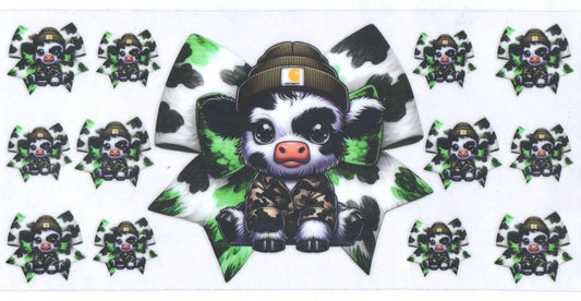 Black Bow Cow