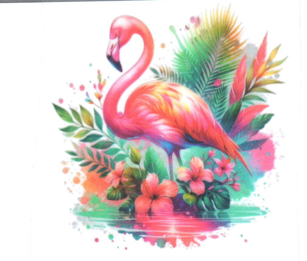 flamingo Decal