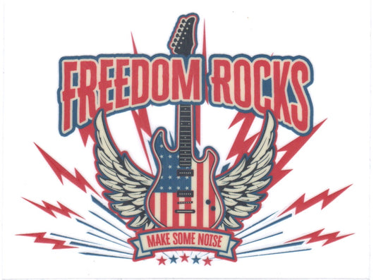 Freedom Rocks Decal