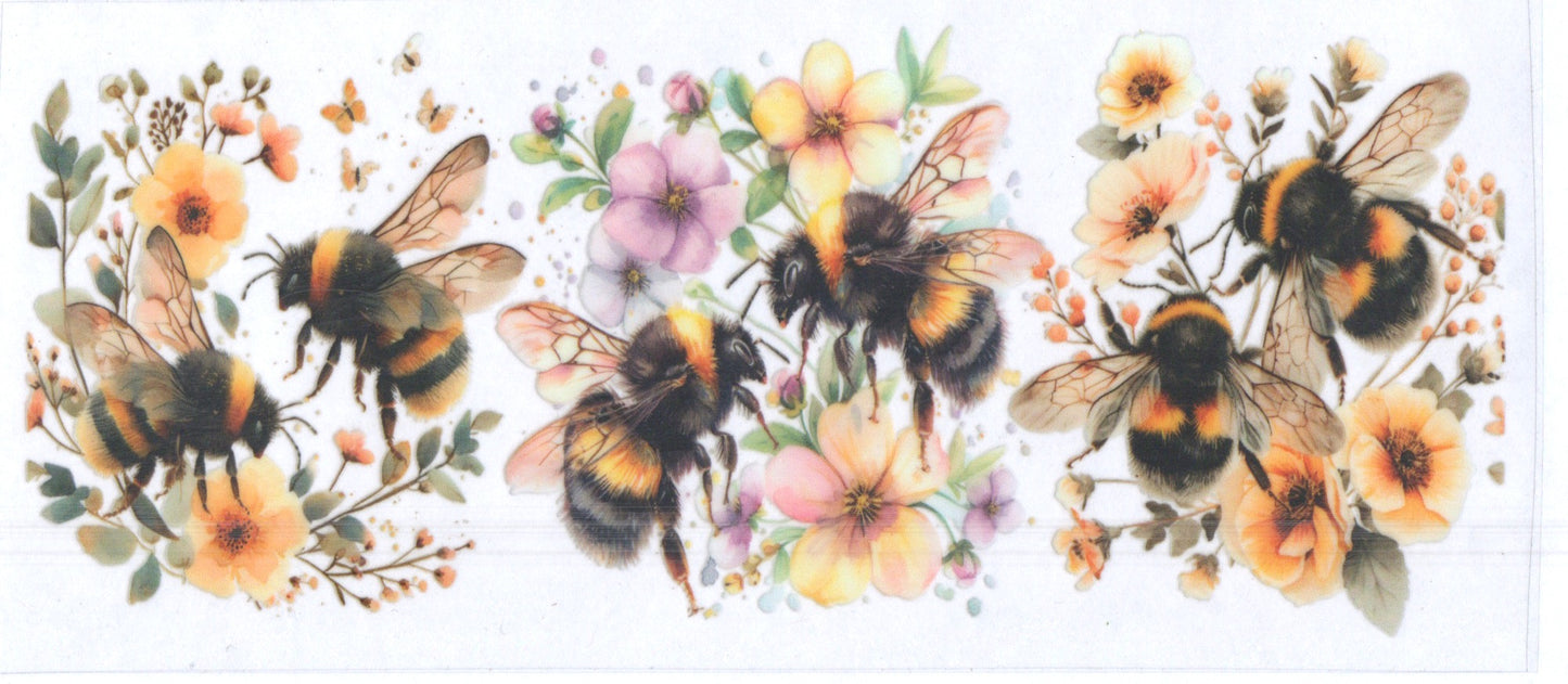 Bees with Flowers