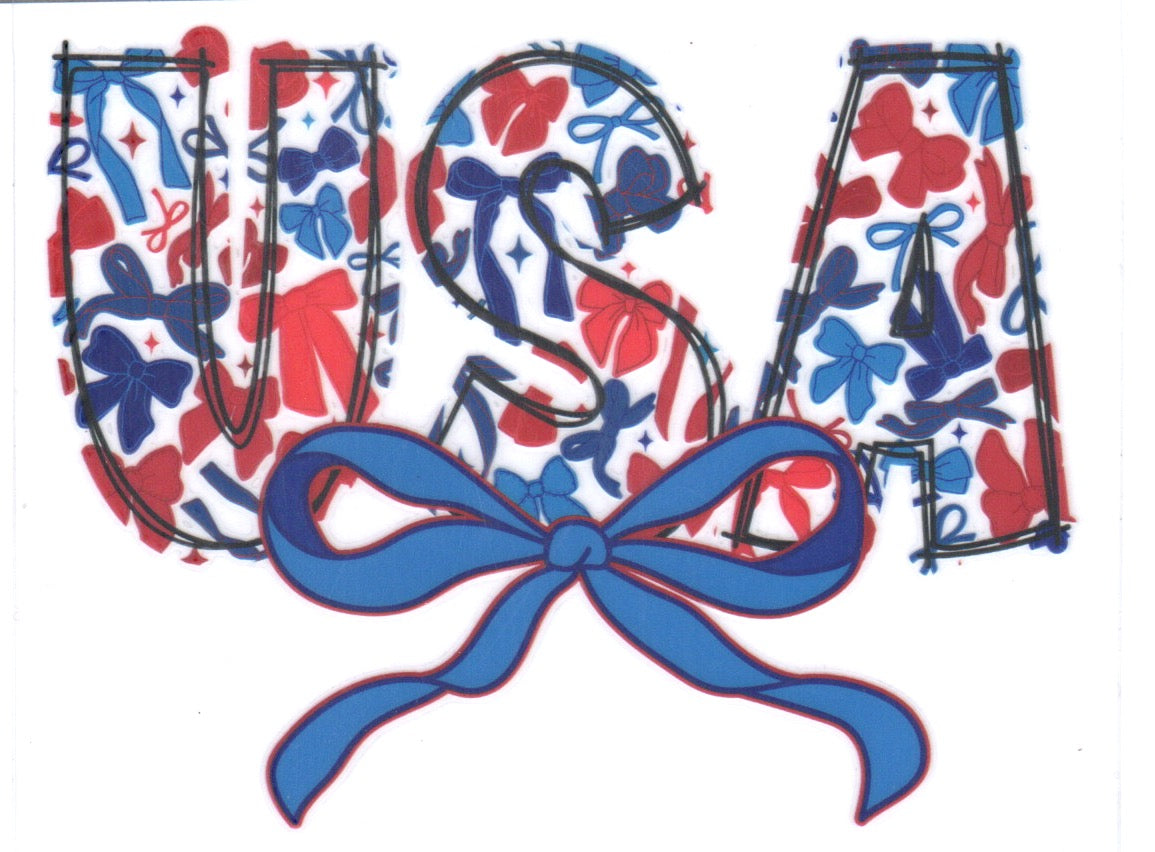 USA Bows Decal