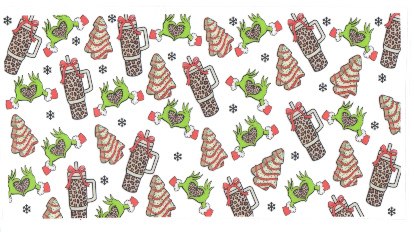 Christmas cookies and Tumbler