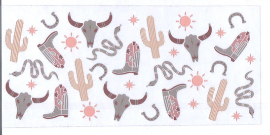 Boot and cactus