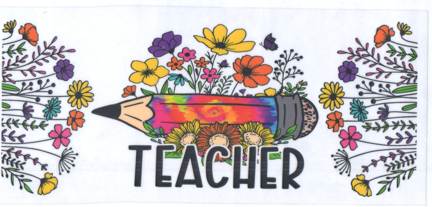 Techer W/Flowers