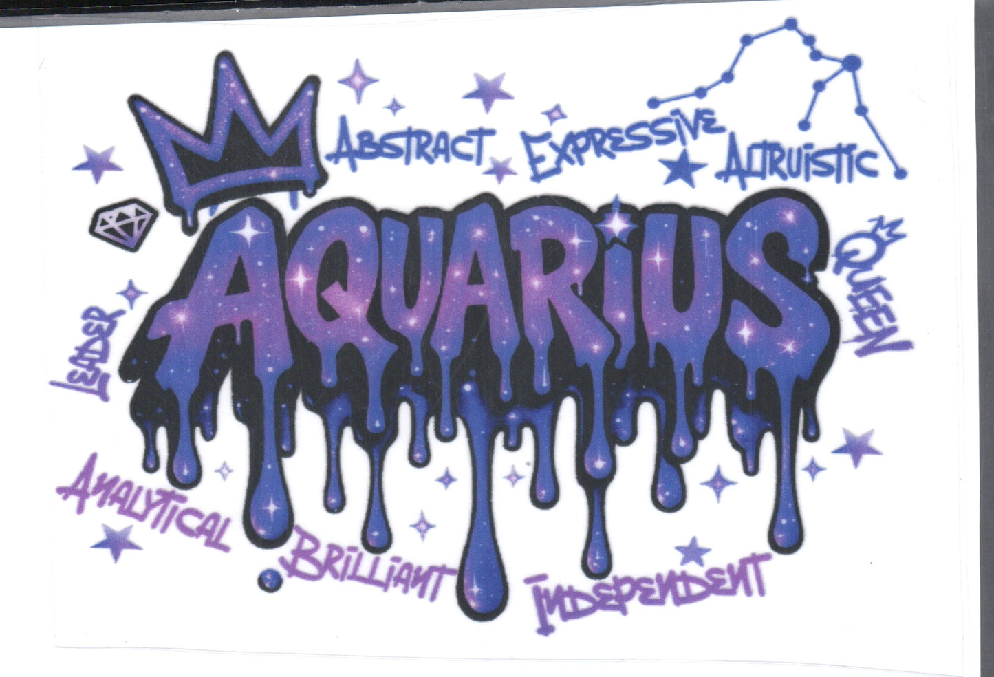 Aquarius Decal