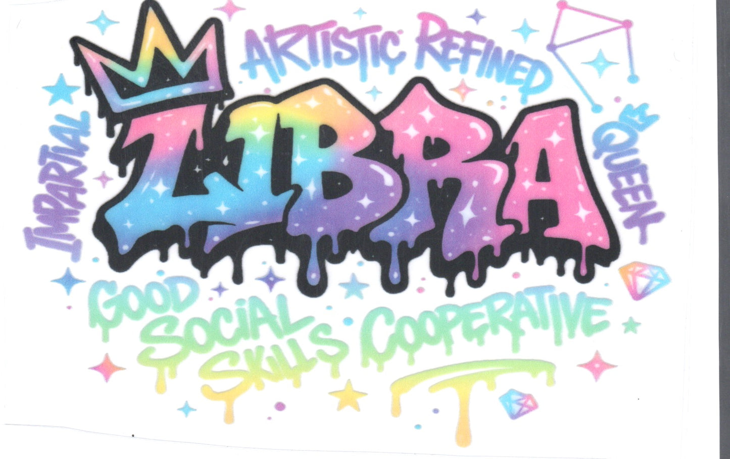 Zibra decal