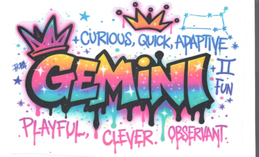 Gemini Decal