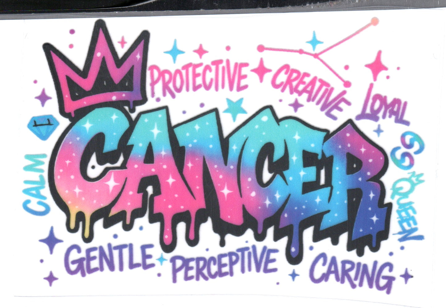 Cancer Decal