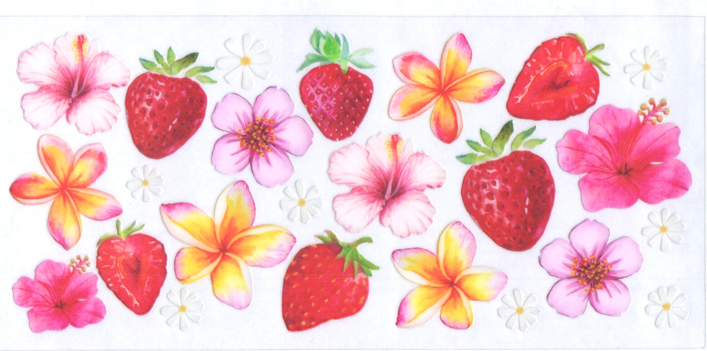 Blooming Strawberries