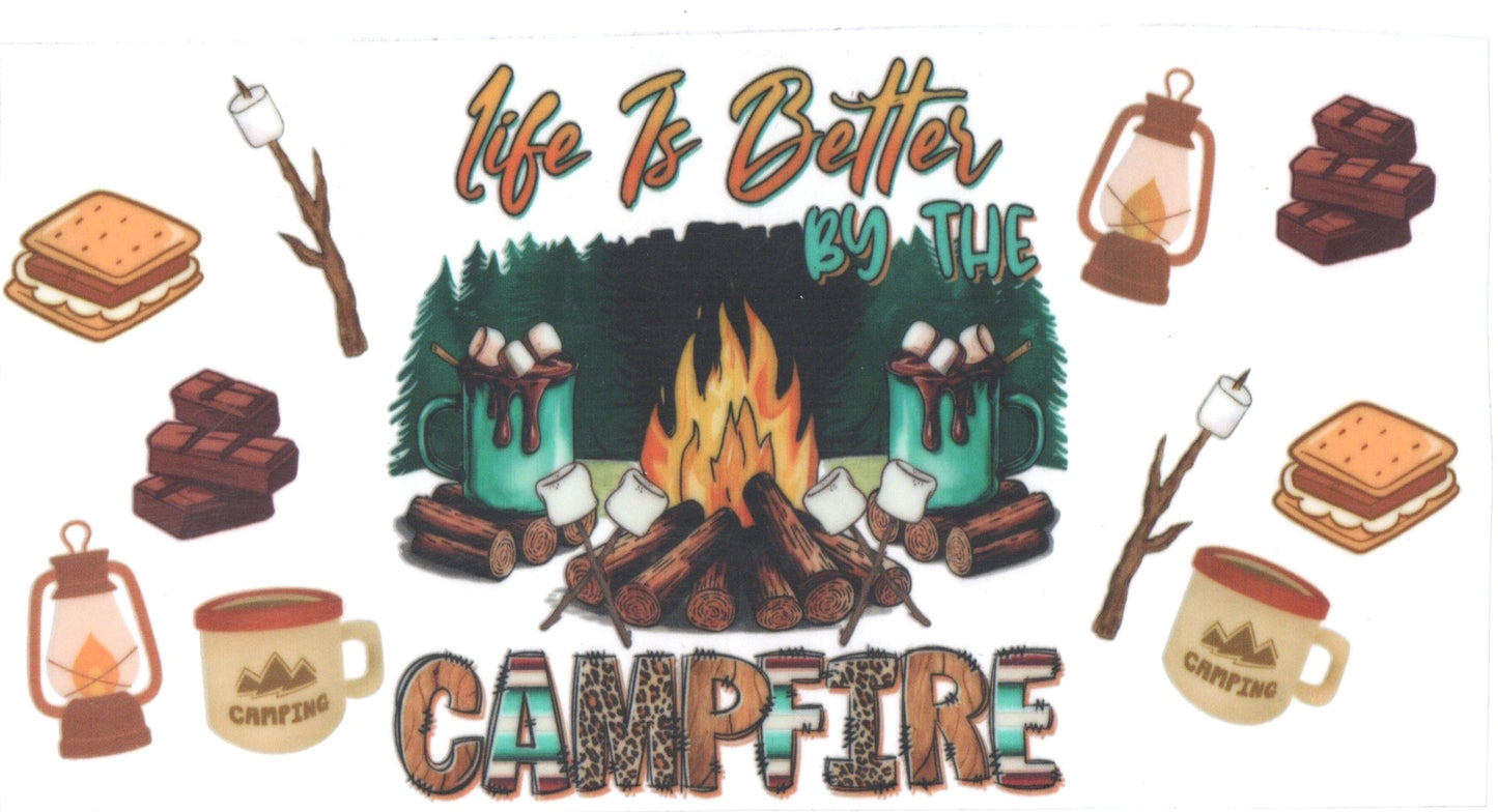 LIFE IS BETTER BY THE CAMPFIRE