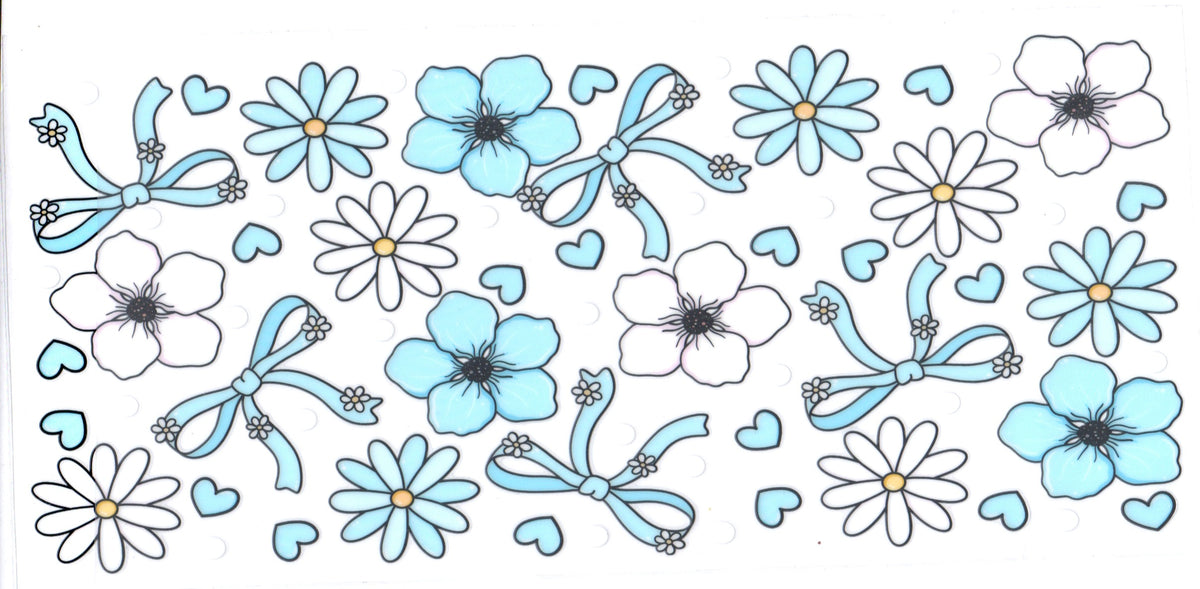 FLOWERS AND BOWS LARGE
