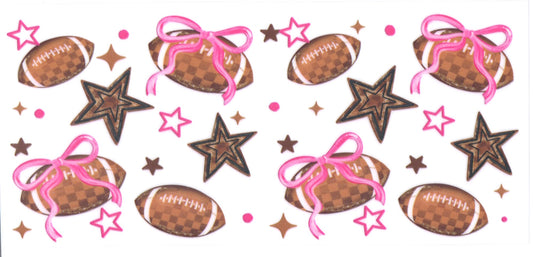 FOOTBALL W/BOWS