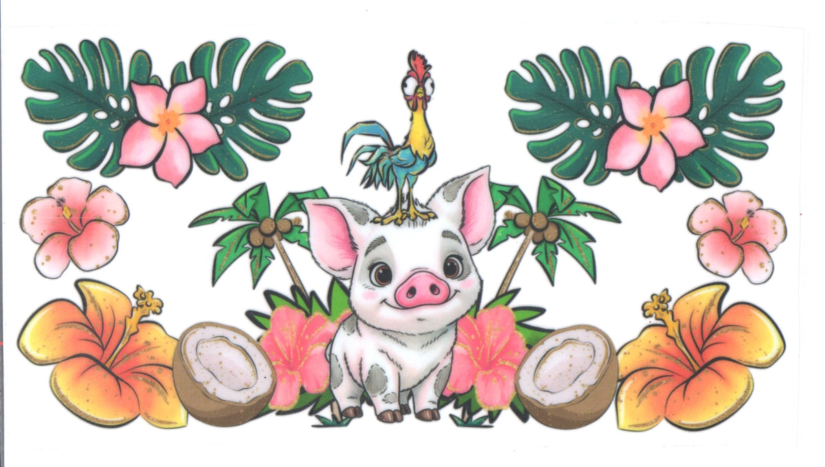 PIG WITH CHICKEN