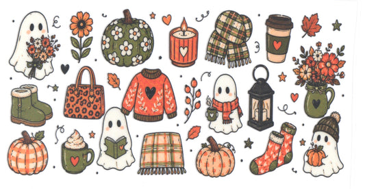 GHOST PUMPKIN SWEATER