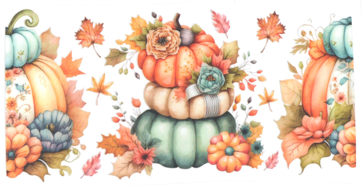 STACK OF PUMPKINS