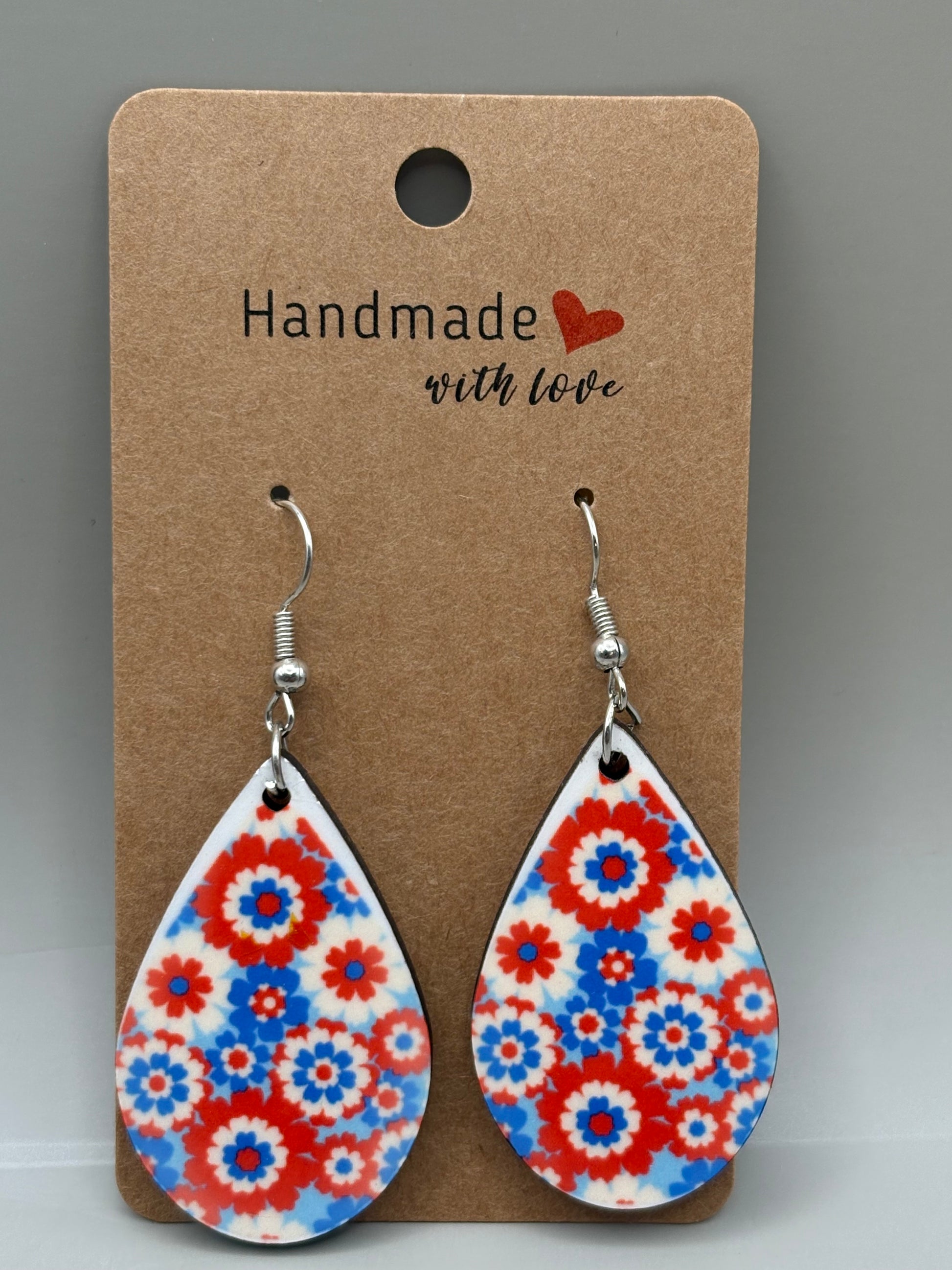 "Premade sublimation earrings set of 3 coordinating pairs