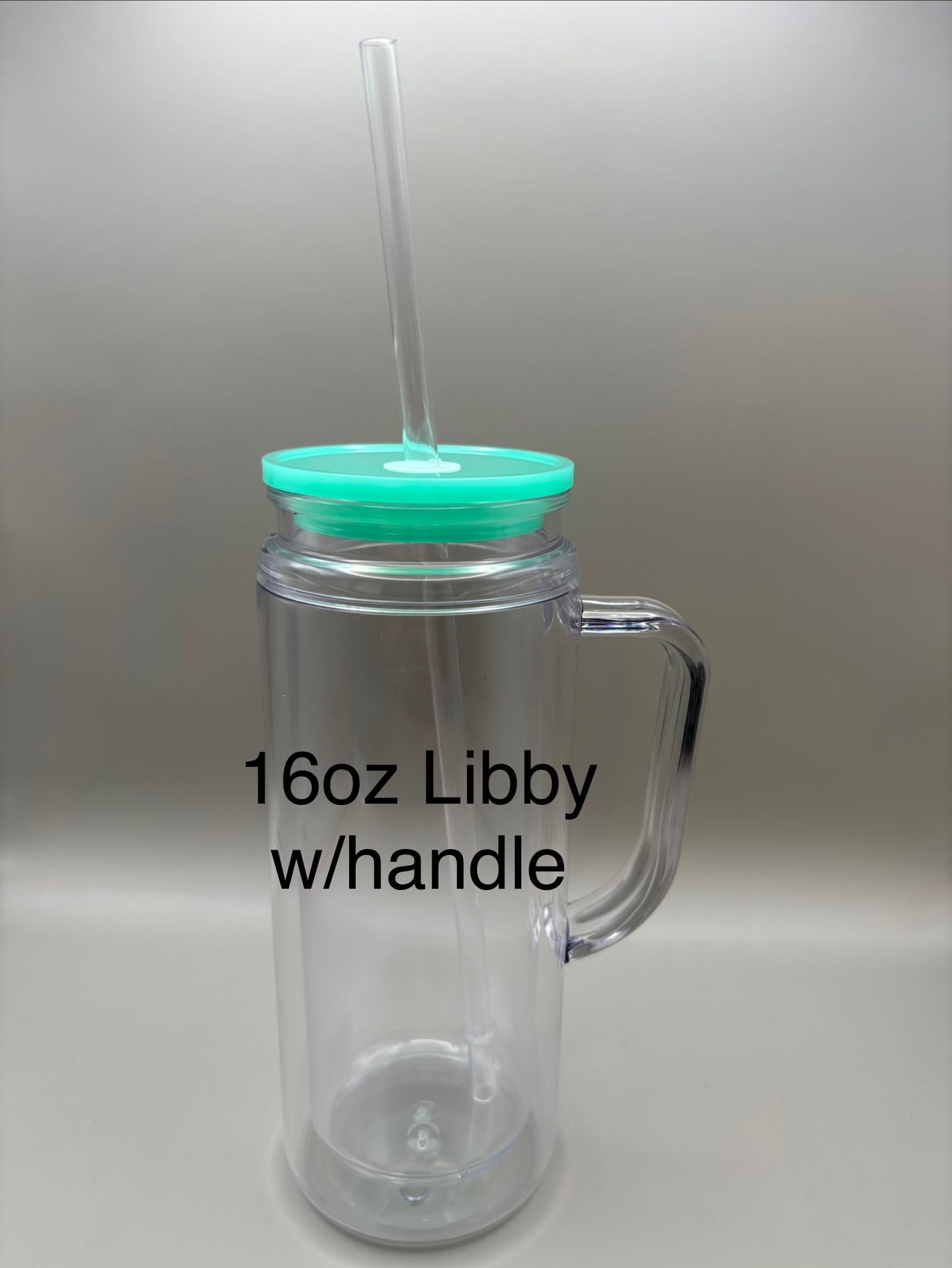 16oz Libby W/Handle Snow Globe
