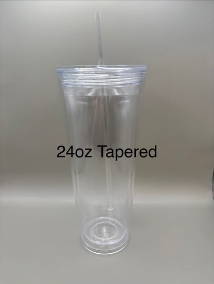 24oz. Tapered Snow Globe