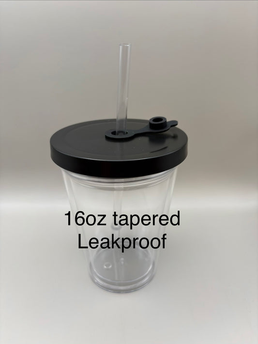 16oz. Tapered Spill Proof Snow Globe