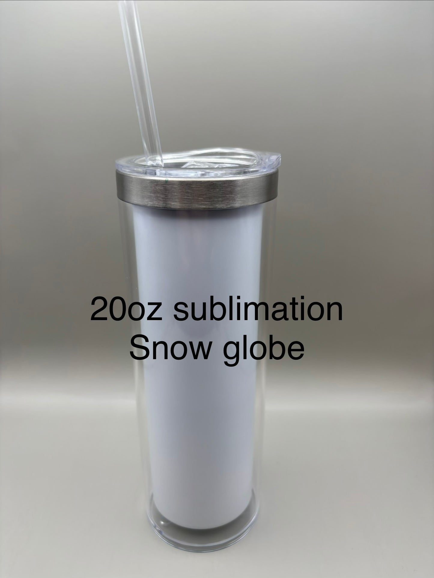 20oz. Sublimation Snow Globe