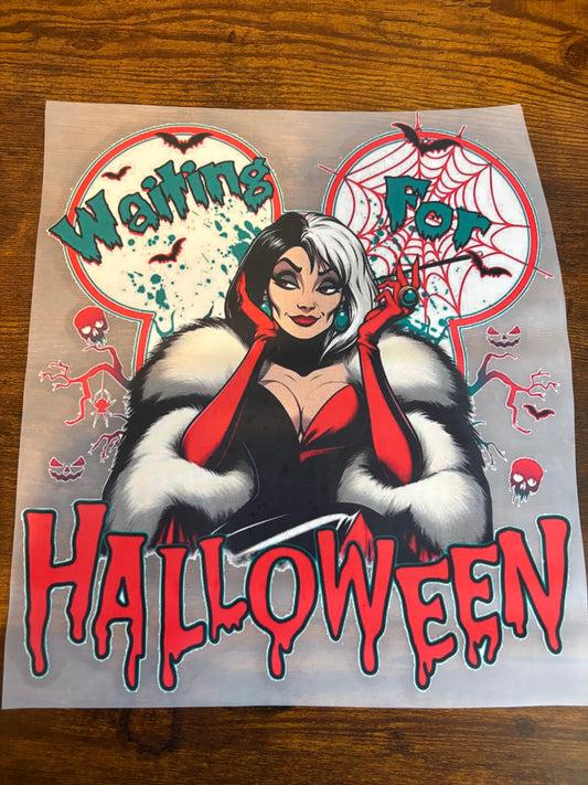 DTF WAITING FOR HALLOWEEN