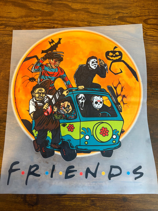 DTF HALLOWEEN FREINDS