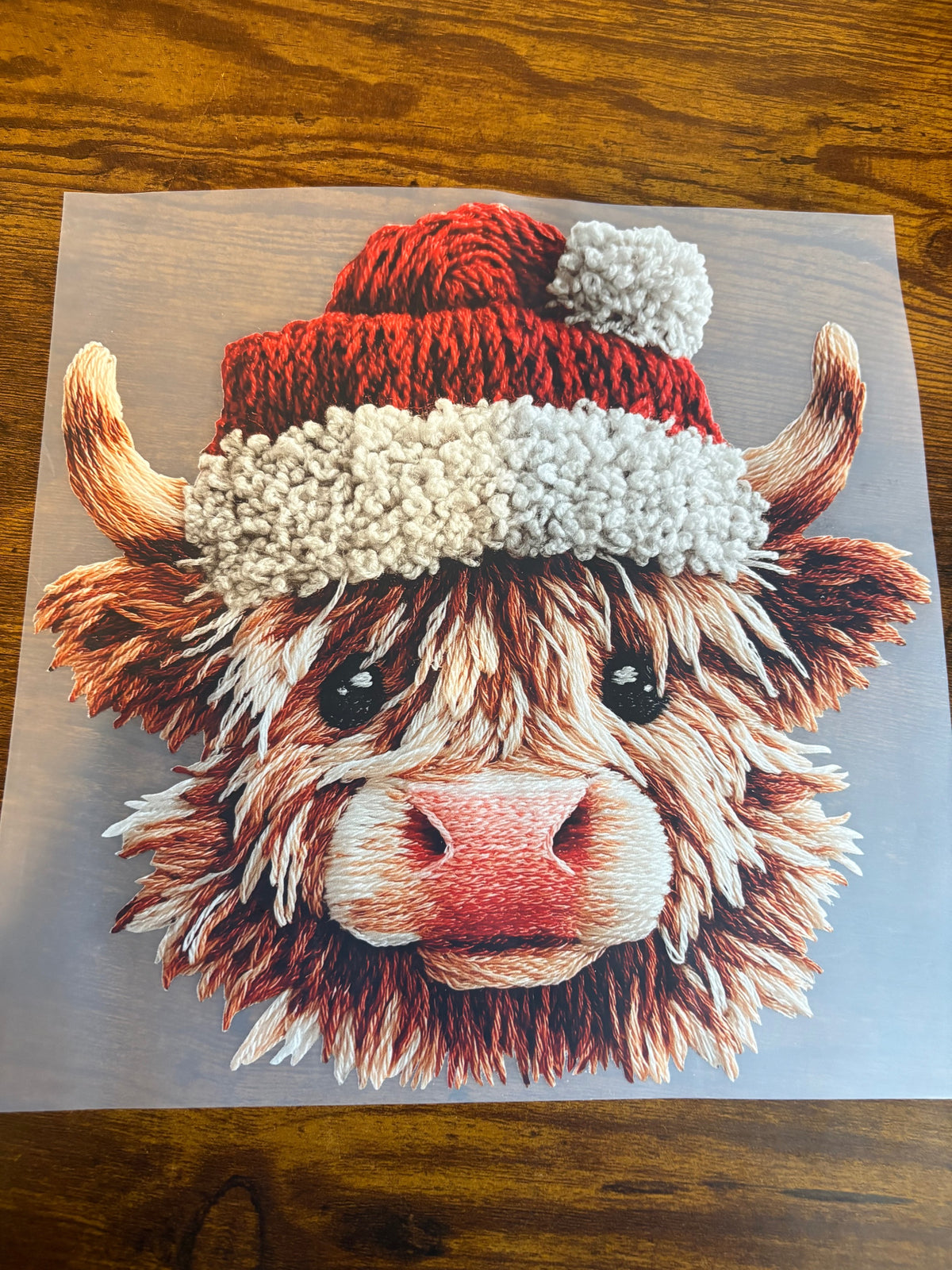DTF SANTA COW