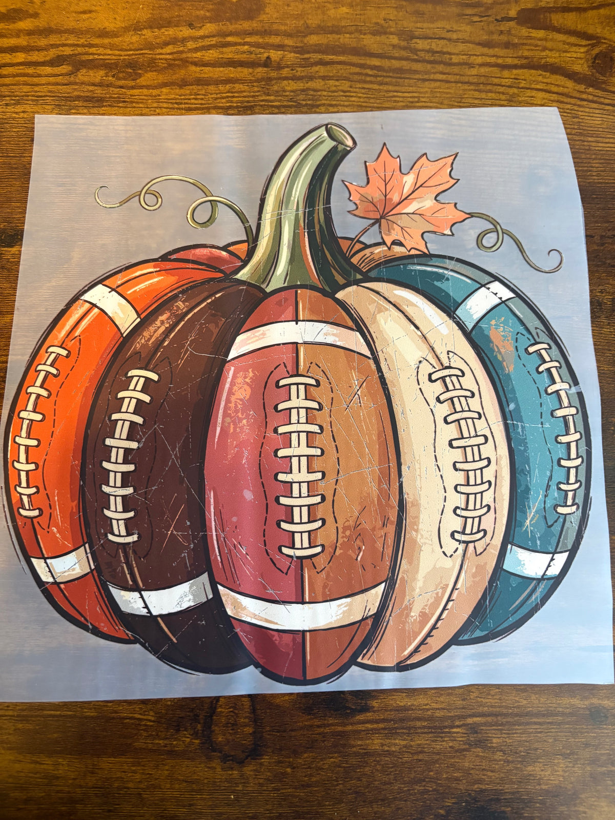 DTF FOOTBALL PUMKIN