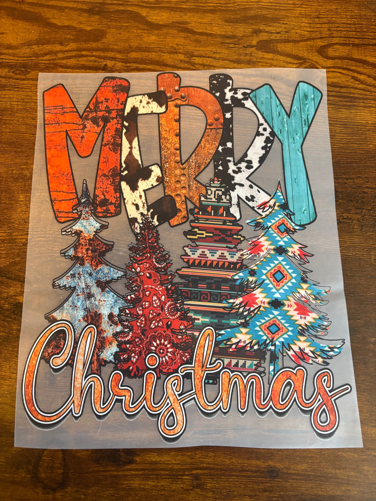 DTF MERRY CHRISTMAS