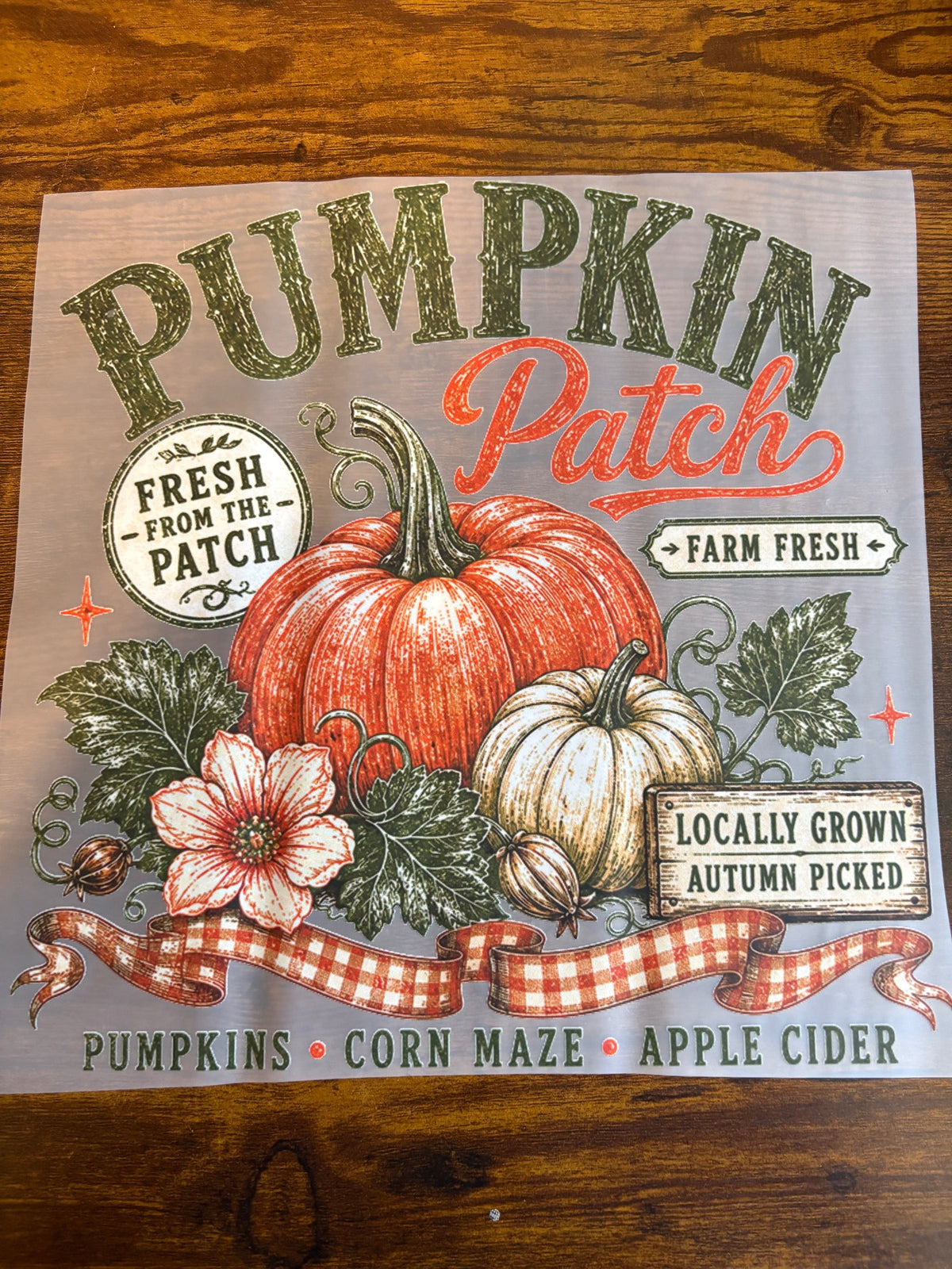 DTF PUMKIN PATCH