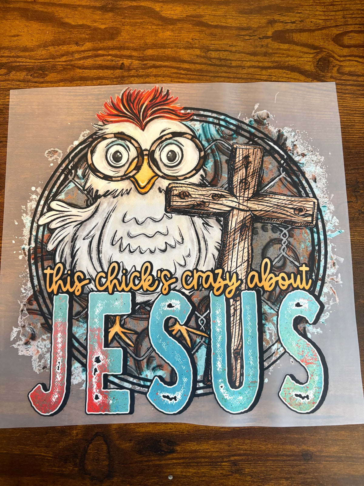 DTF THIS CHICK'S CRAZY ABOUT JESUS